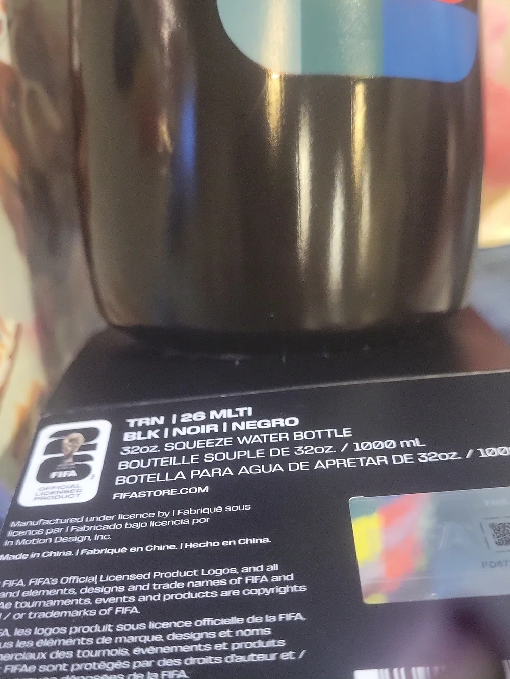 Fifa World Cup Black 32 Oz Limited Edition Sending Dust Cover Not  Fifa Etc